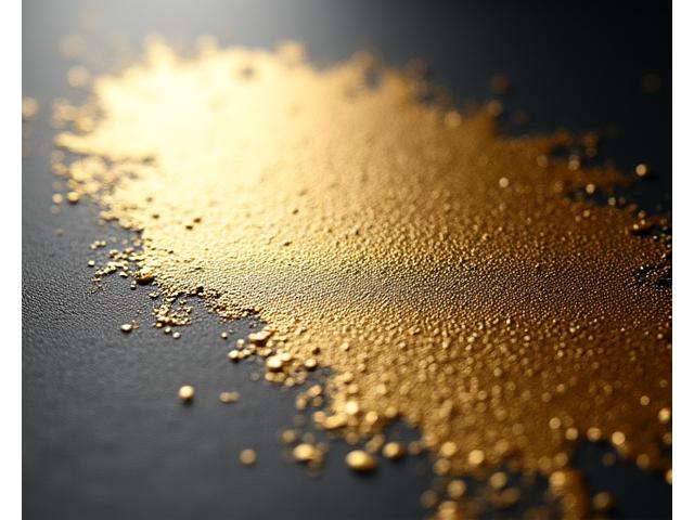 금속 광택이 나는 메탈릭 페인트 샘플