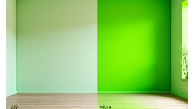 업로드된 이미지의 색상이 적용된 가상 인테리어 시뮬레이션